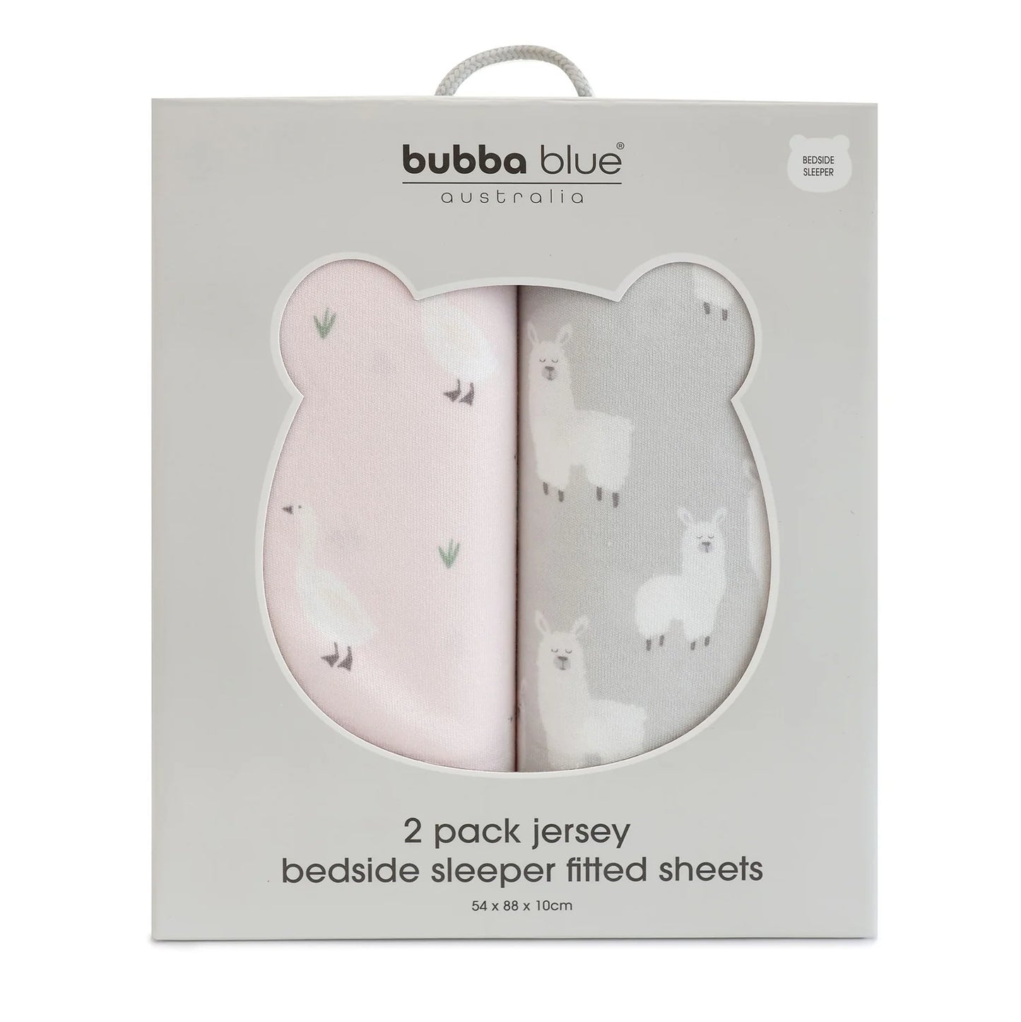 BUBBA BLUE PROVINCIAL CO-SLEEPER SHEET 2PK