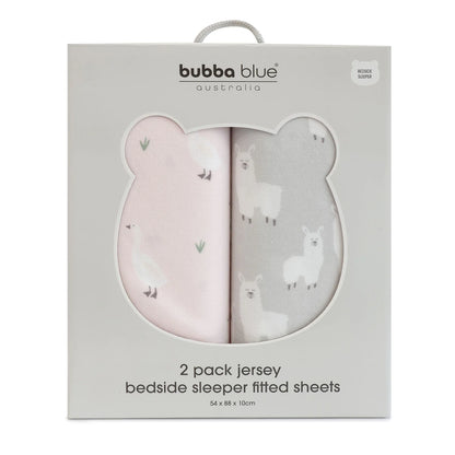BUBBA BLUE PROVINCIAL CO-SLEEPER SHEET 2PK
