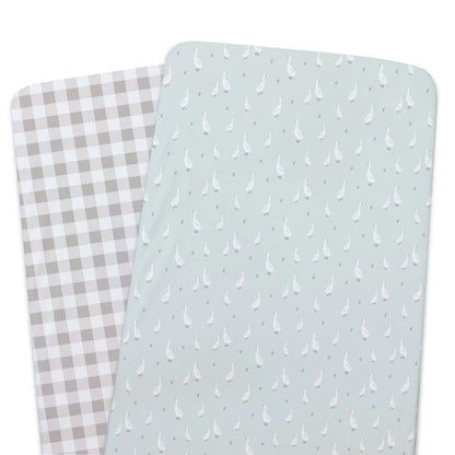 BUBBA BLUE PROVINCIAL CO-SLEEPER SHEET 2PK