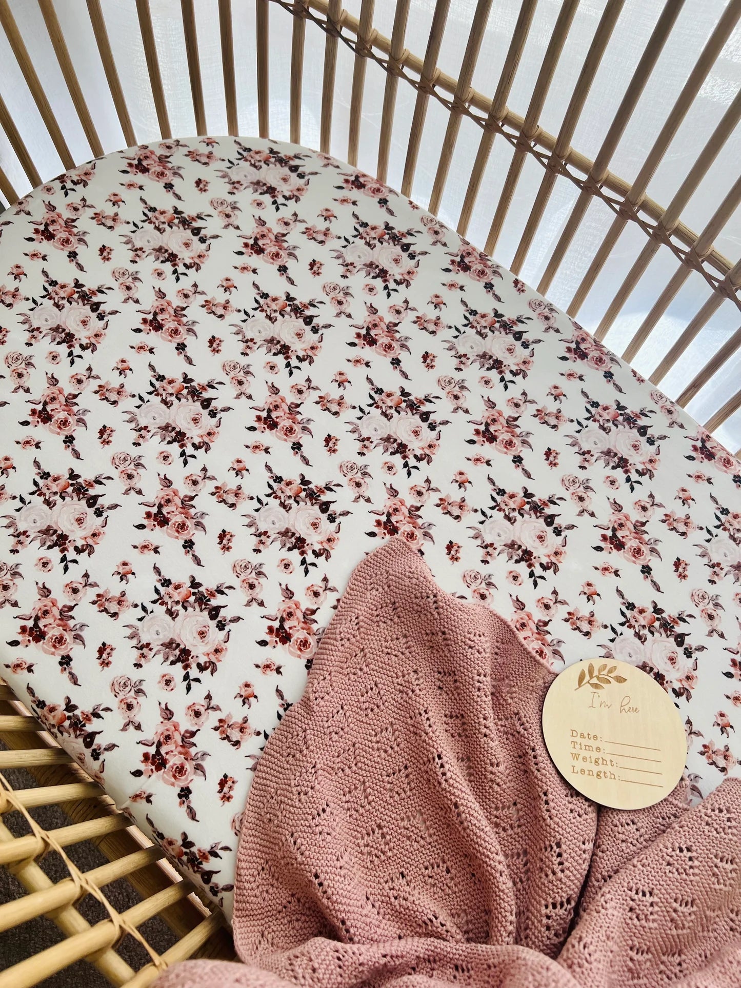 MINI & ME BASSINET SHEET