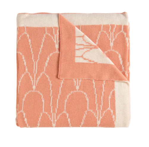 ALL 4 ELLA REVERSIBLE KNITTED BLANKET