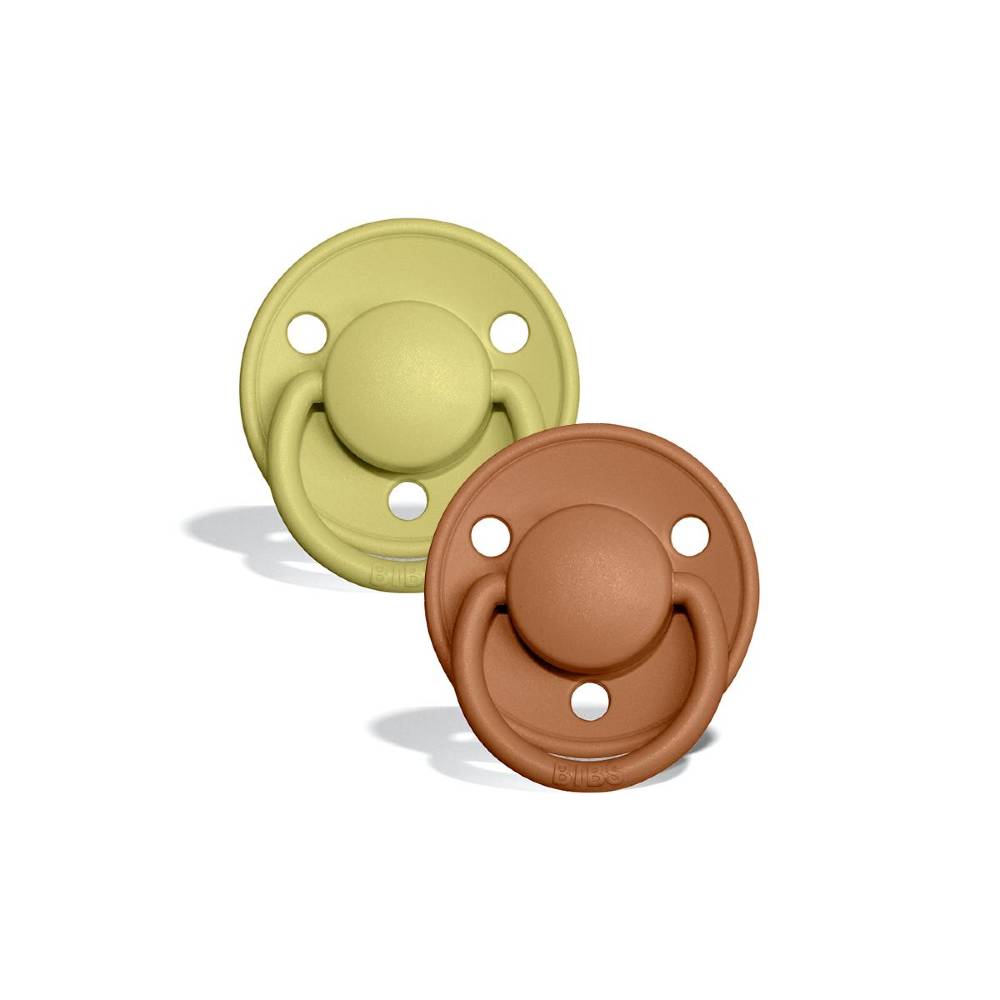 Bibs 'De Lux' Dummies Twin Pack Size 1