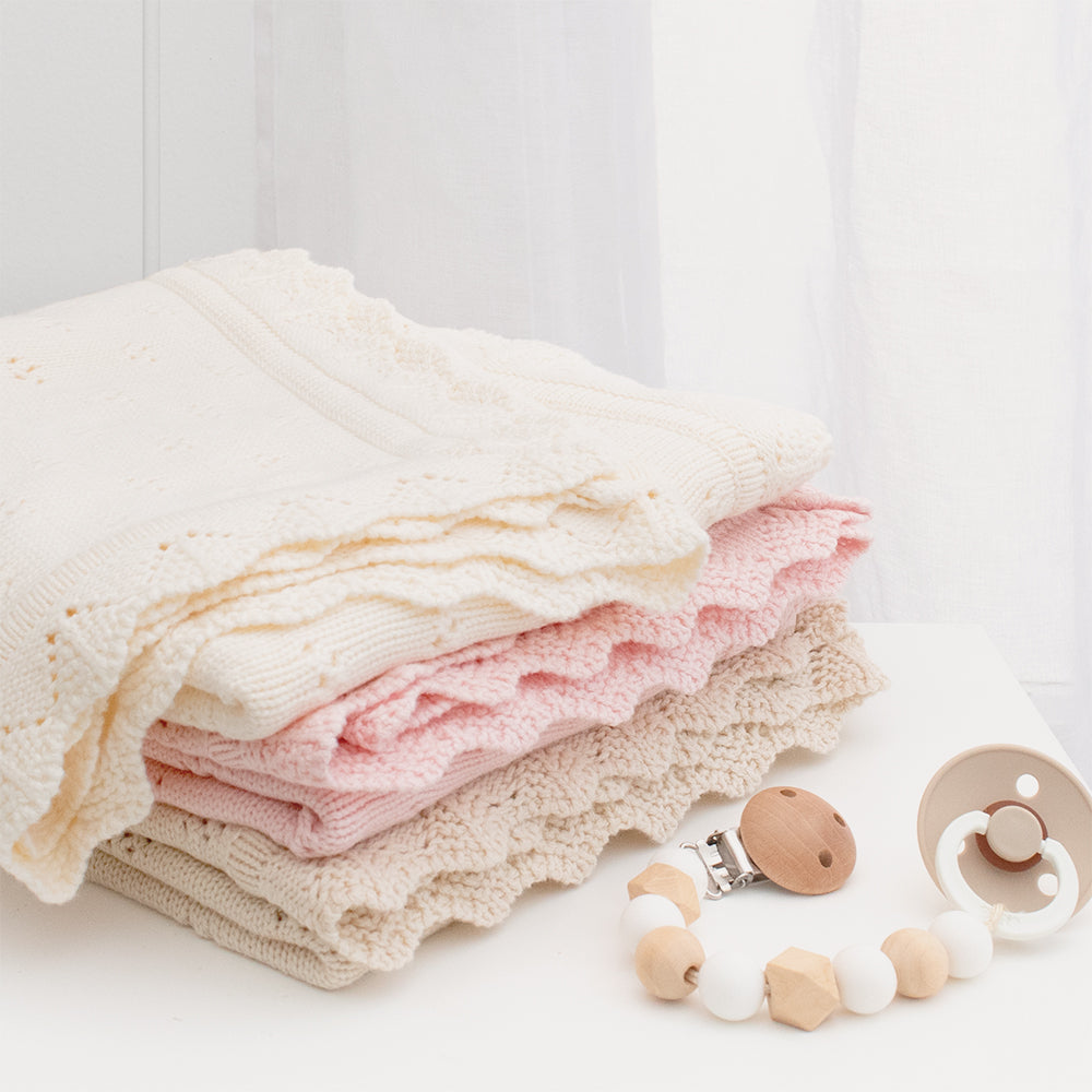 BAMBOO COTTON HEIRLOOM BLANKET