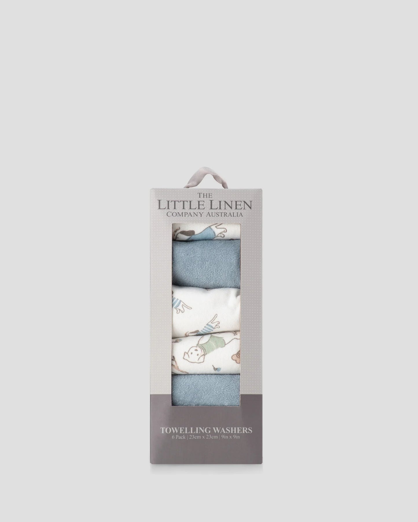 TLLC Towelling Washers 6 Pack