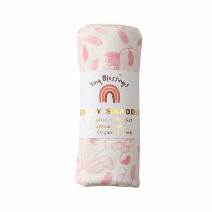 TINY BLESSINGS JERSEY SWADDLE
