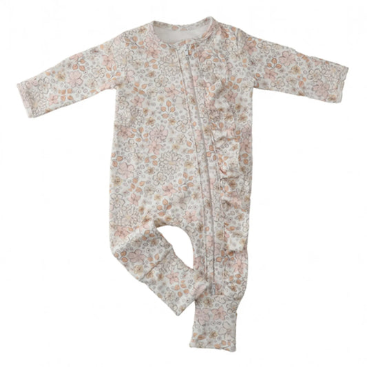 TINY BLESSINGS ZIP ROMPER