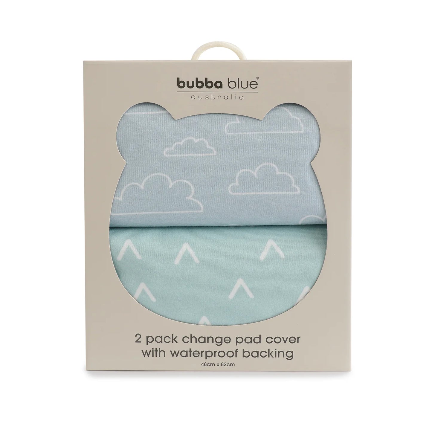 BUBBA BLUE NORDIC CHANGE PAD COVER 2PK