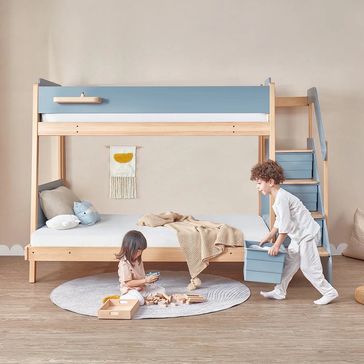 BOORI NATTY MAXI BUNK BED & STAIRCASE