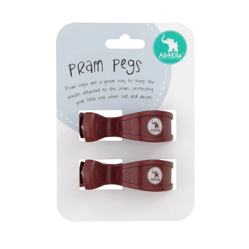 All 4 Ella Pram Pegs 2 Pack