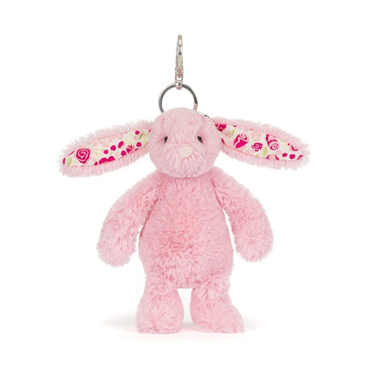 JELLYCAT BLUSHKIN BLOSSOM BUNNY BAG CHARM