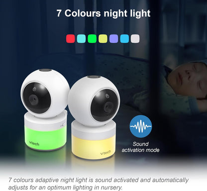 VTECH BM3800N-2 BABY MONITOR WITH 2 CAMERAS