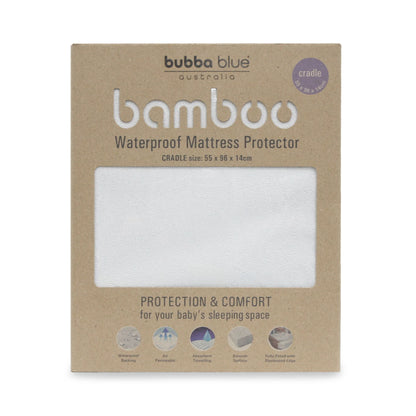 Bamboo Cradle Waterproof Mattress Protector