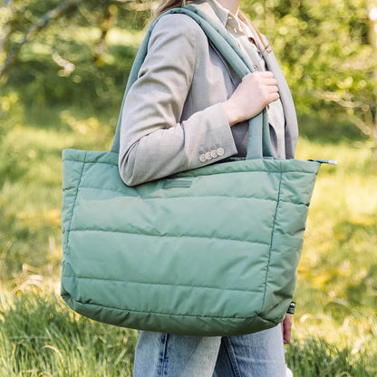 DONE BY DEER QUILTED TOTE BAG