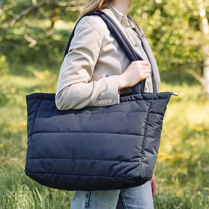 DONE BY DEER QUILTED TOTE BAG
