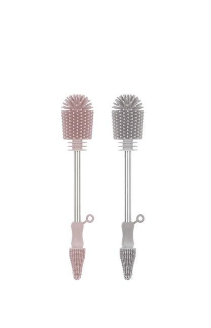 HAAKAA SILICONE DOUBLE ENDED BOTTLE BRUSH
