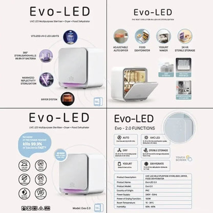 EVO-LED MULTI-PURPOSE STERILISER