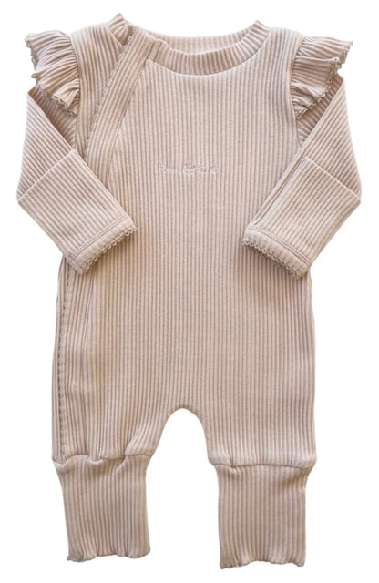 RAI & CO FRILL RIBBED ONESIE