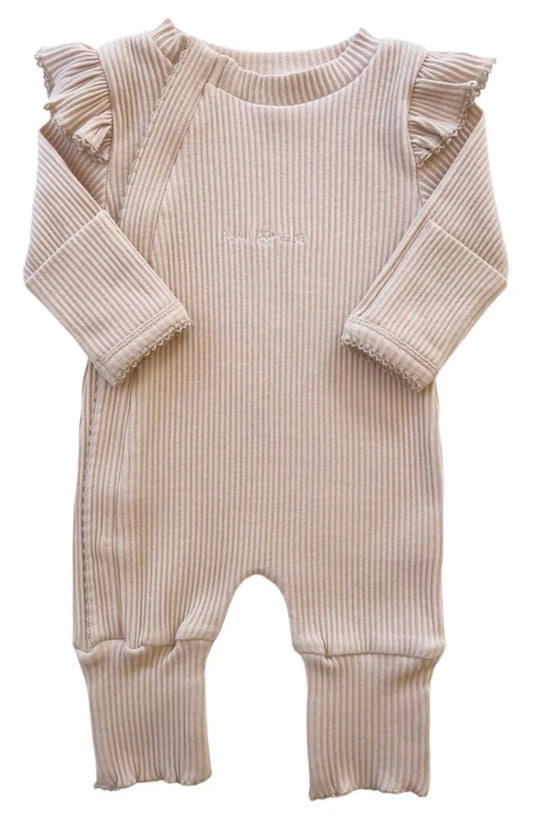 RAI & CO FRILL RIBBED ONESIE