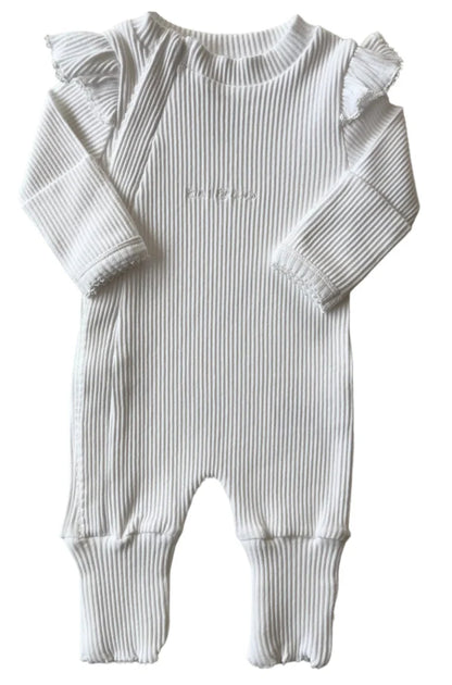 RAI & CO FRILL RIBBED ONESIE