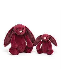 JELLYCAT BASHFUL SPARKLY CASSIS BUNNY