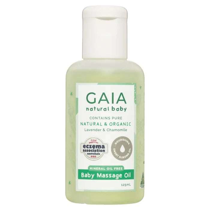 GAIA BABY MASSAGE OIL 125ML