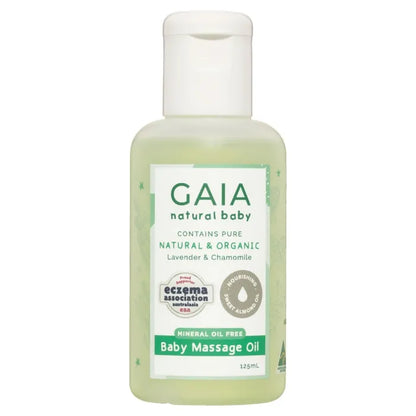 GAIA BABY MASSAGE OIL 125ML