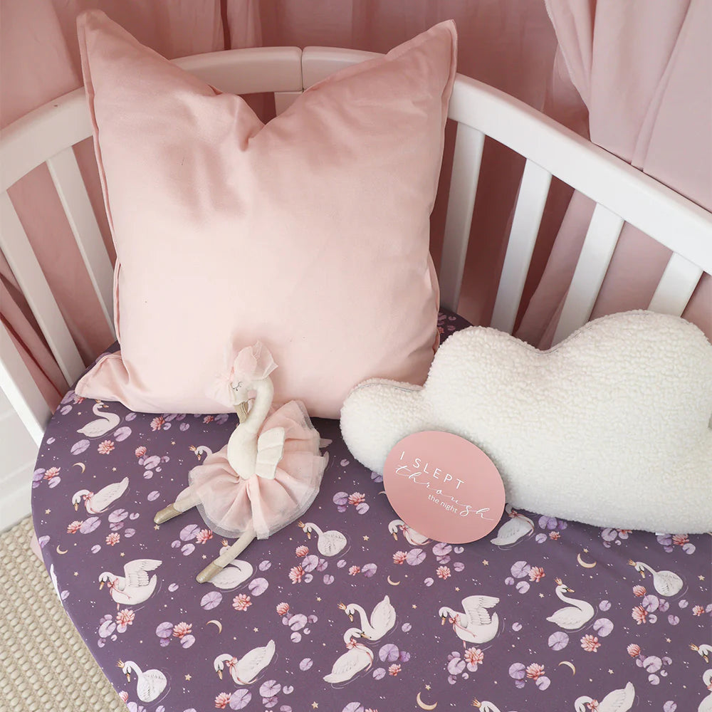 SNUGGLE HUNNY - FITTED COT SHEET