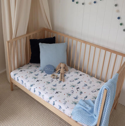 SNUGGLE HUNNY - FITTED COT SHEET