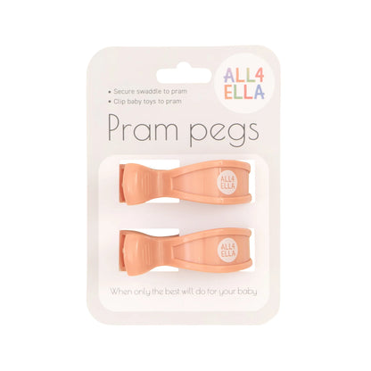All 4 Ella Pram Pegs 2 Pack