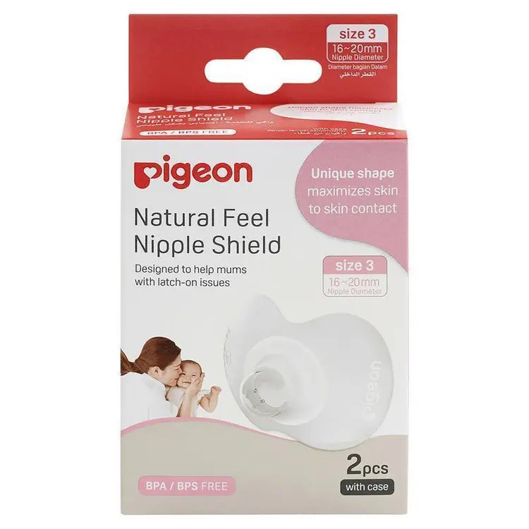 PIGEON NIPPLE SHIELDS 2PK