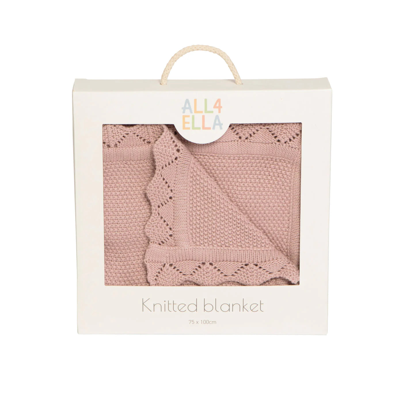 ALL4ELLA KNITTED BLANKET