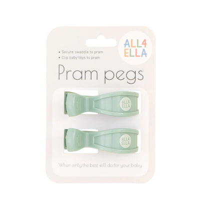 All 4 Ella Pram Pegs 2 Pack