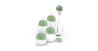 NANOBEBE FLEXY SILICONE FEEDING SET