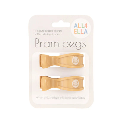 All 4 Ella Pram Pegs 2 Pack