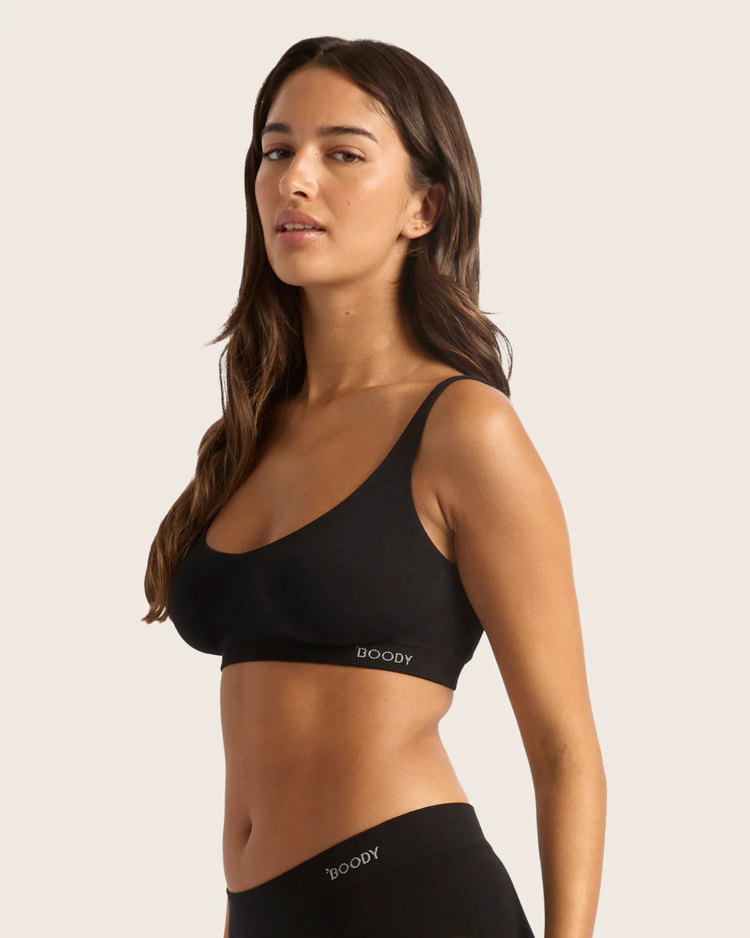 BOODY SEAMFREE CROP BRA
