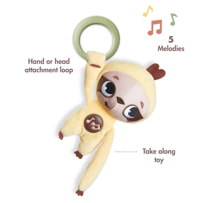 BOHO CHIC MUSICAL SLOTH