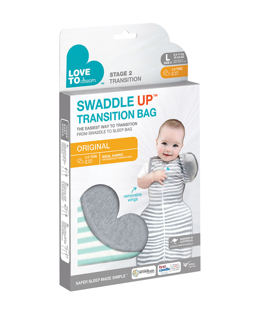 SWADDLE UP TRANSITION BAG 1.0 TOG