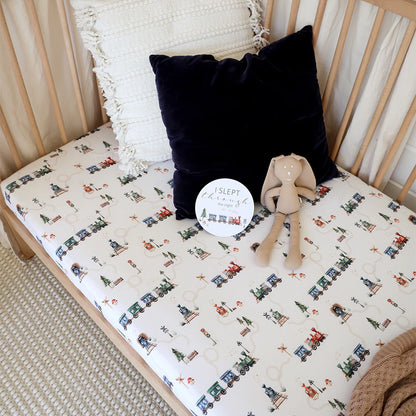 SNUGGLE HUNNY - FITTED COT SHEET