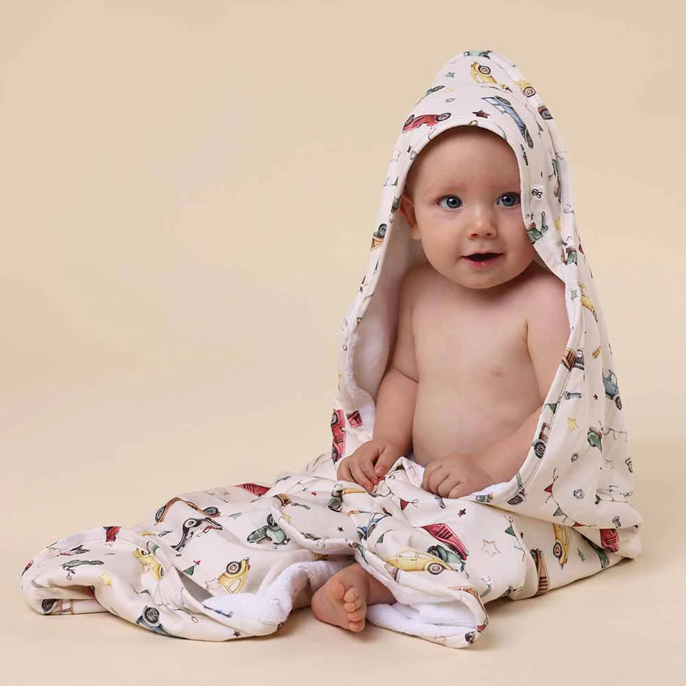 SNUGGLE ORGANIC HOODED TOWEL