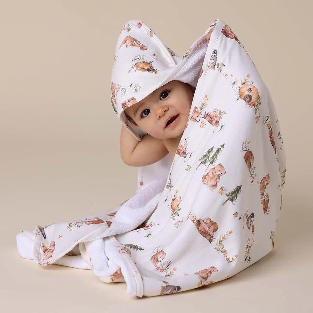 SNUGGLE ORGANIC HOODED TOWEL