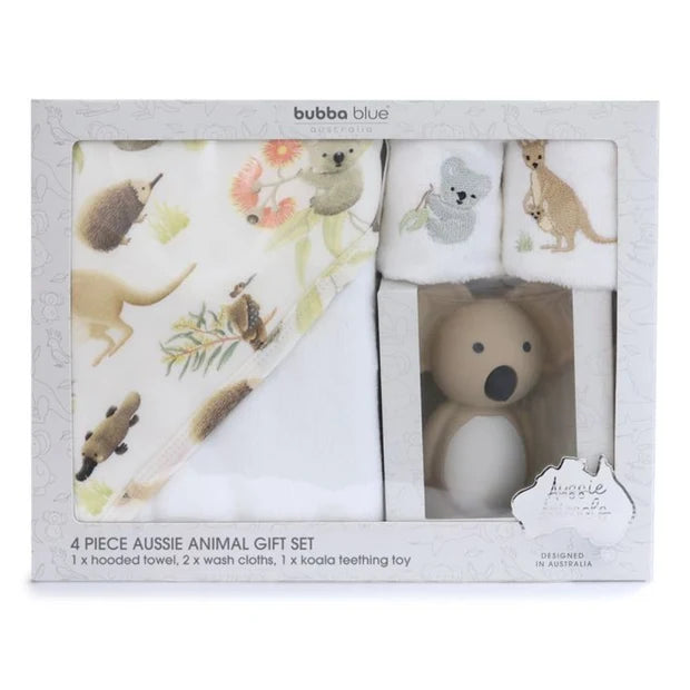 BUBBA BLUE AUSSIE ANIMALS BATH GIFT SET