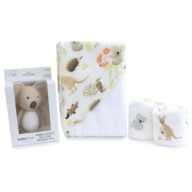 BUBBA BLUE AUSSIE ANIMALS BATH GIFT SET