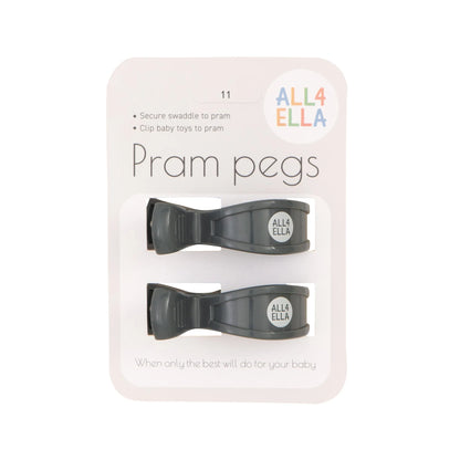 All 4 Ella Pram Pegs 2 Pack