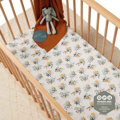 Snuggle Honey - Luxury Fitted Cot Sheet