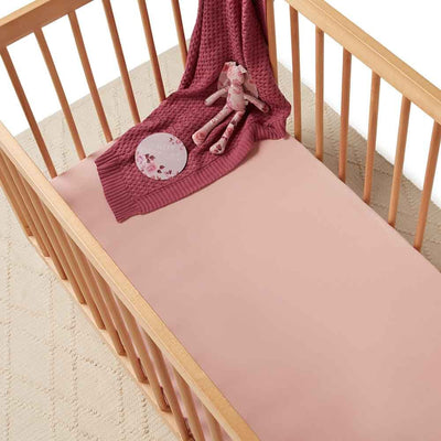 Snuggle Honey - Luxury Fitted Cot Sheet