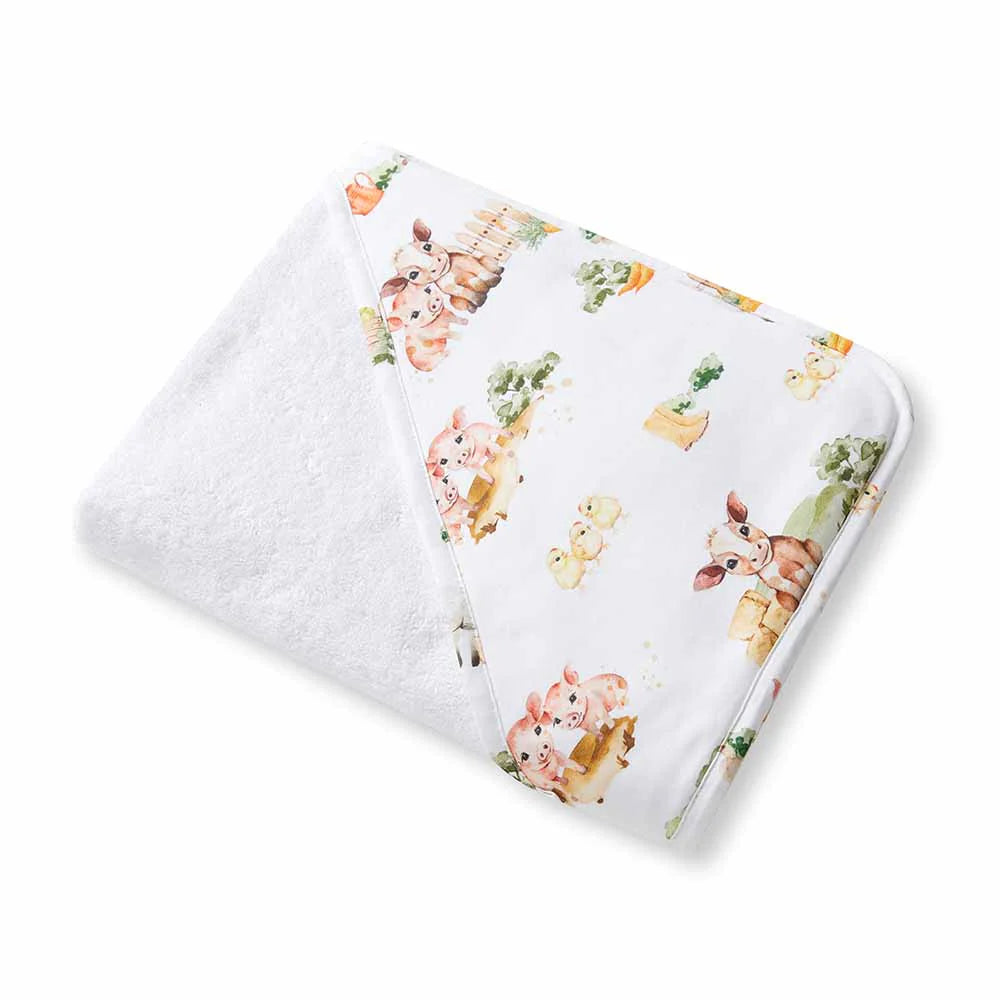 SNUGGLE ORGANIC HOODED TOWEL