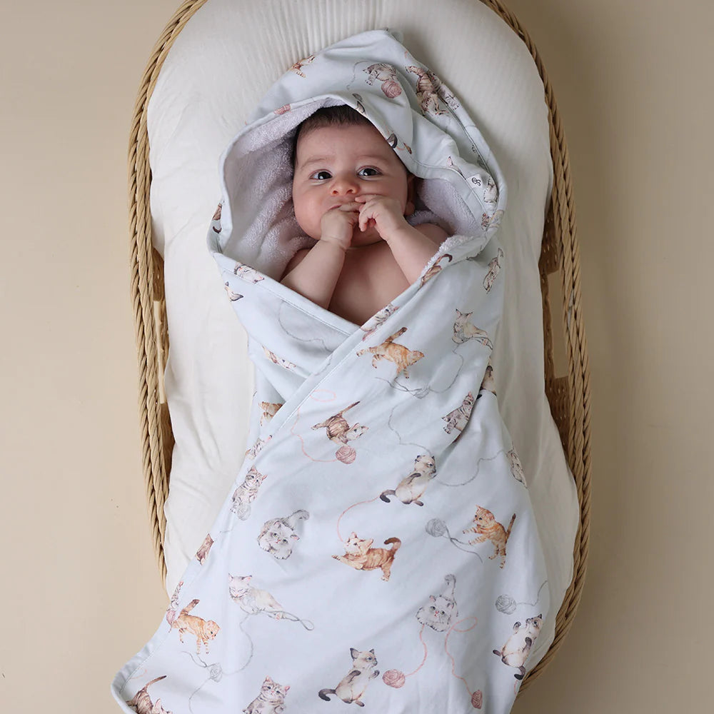 SNUGGLE ORGANIC HOODED TOWEL