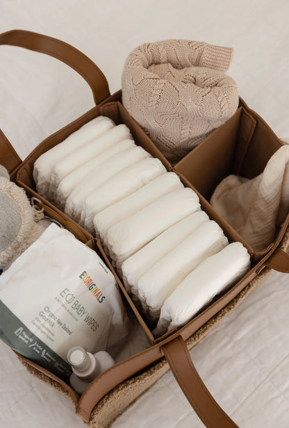 LINEN LABEL NAPPY CADDY