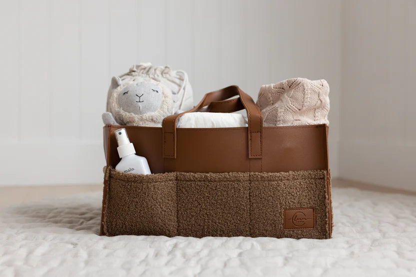 LINEN LABEL NAPPY CADDY