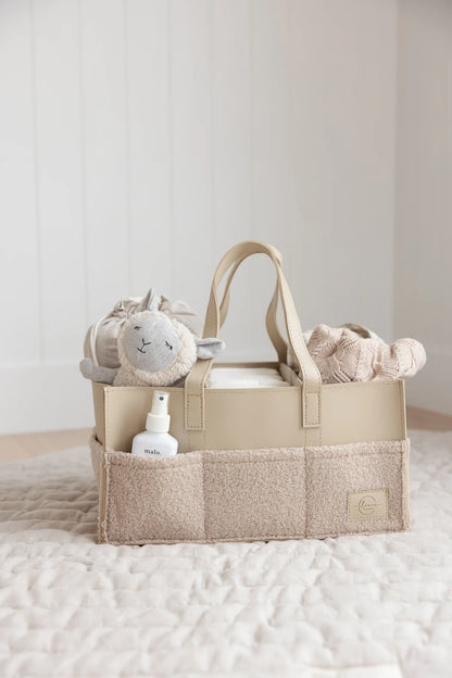 LINEN LABEL NAPPY CADDY